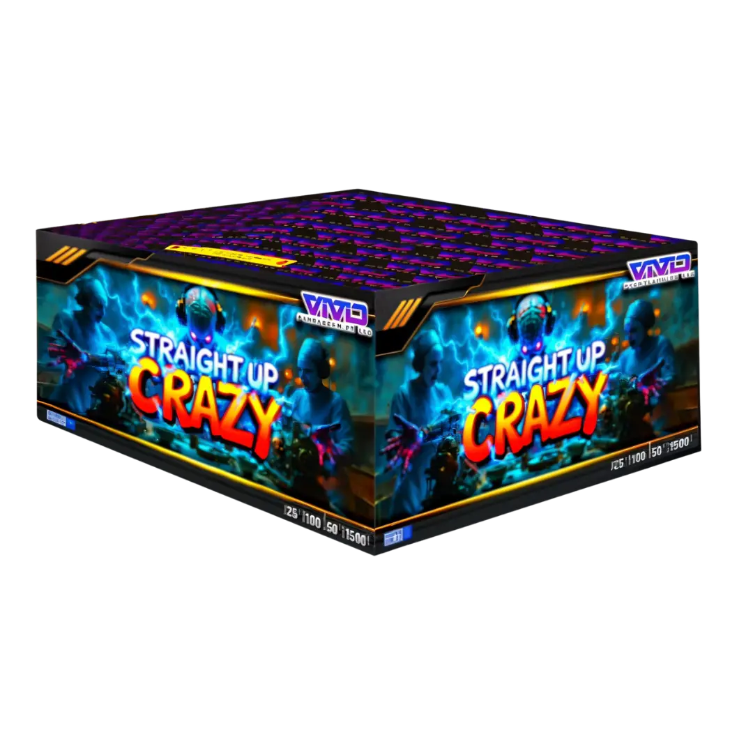 Straight Up Crazy-100 Shot Compound Barrage