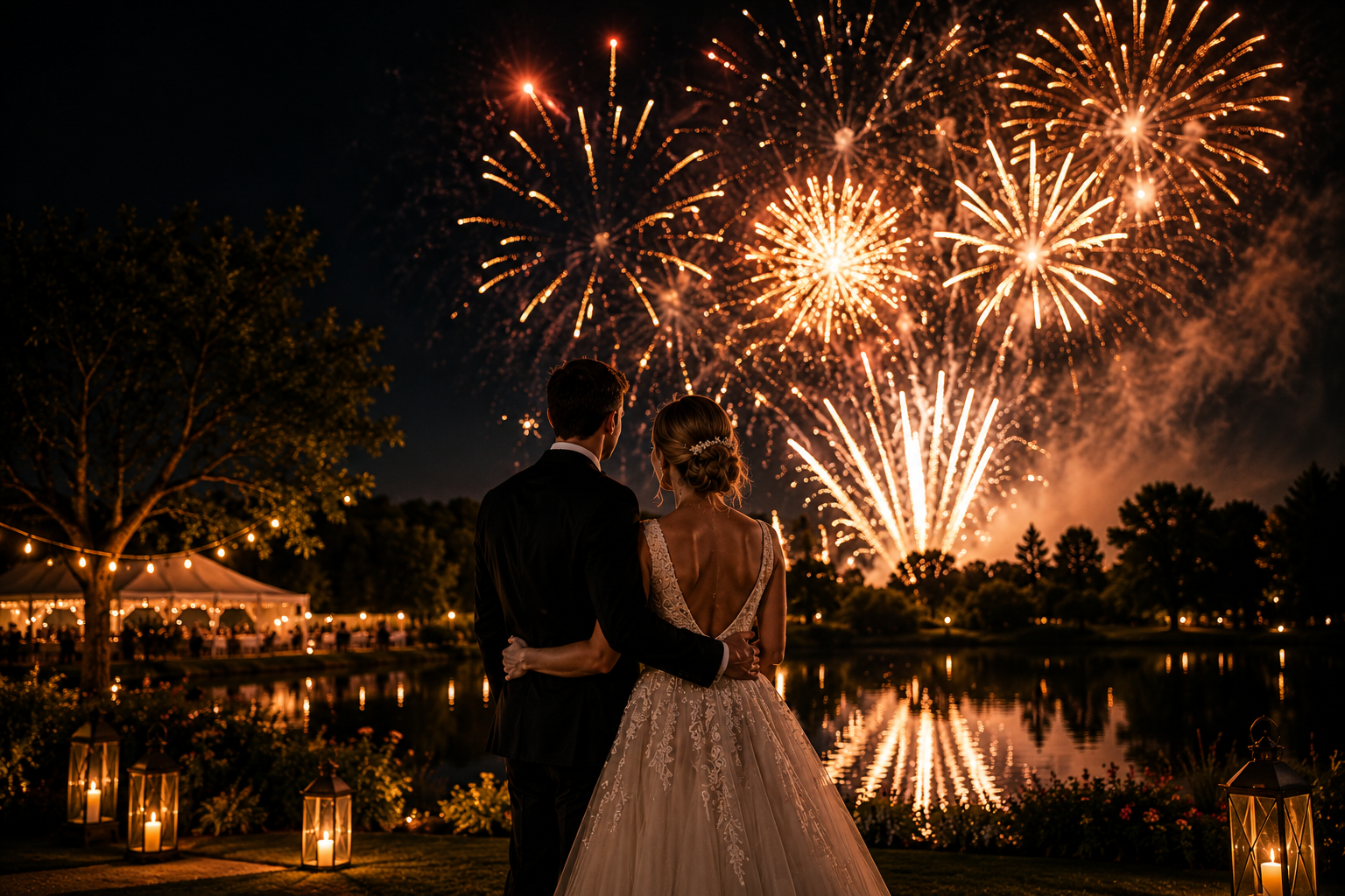 Planning a Wedding Firework Display in East Yorkshire