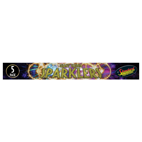 Giant Cosmic Sparklers – 5 Pack