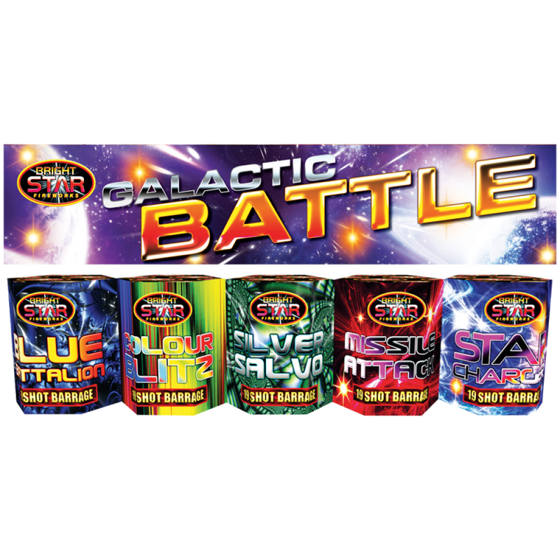 Galactic Battle 5 Piece Barrage Pack