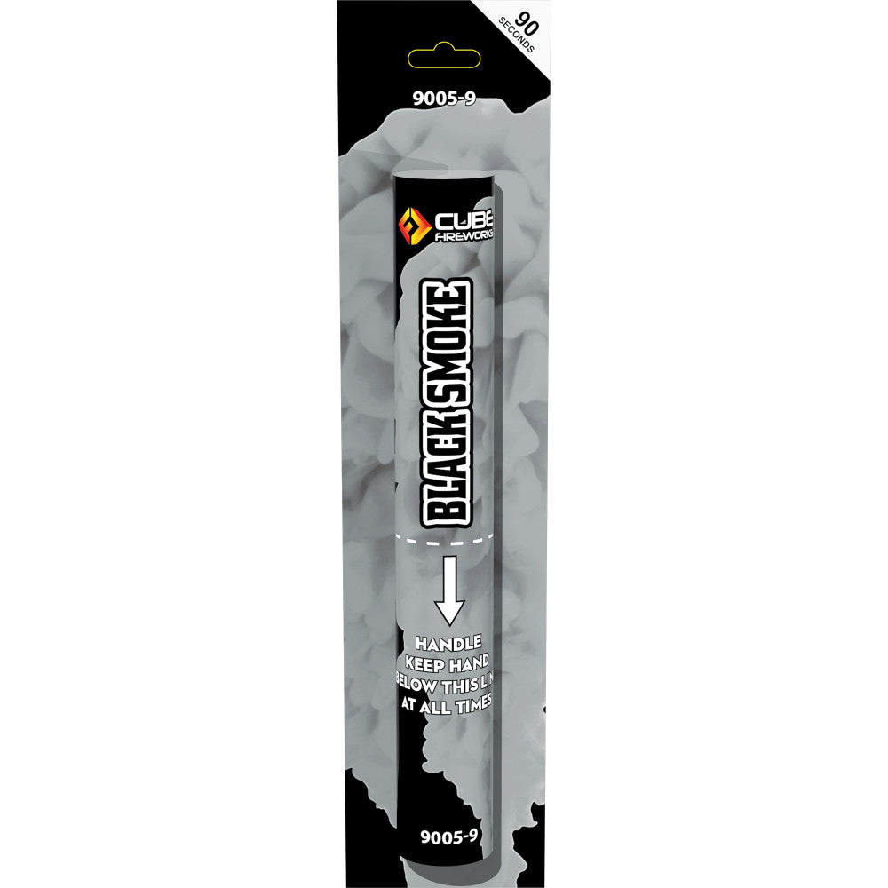 Black Handheld Smoke Flare