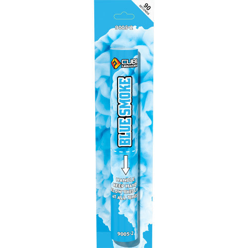 Blue Handheld Smoke Flare