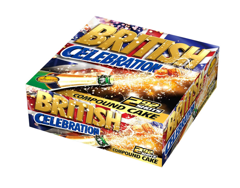 British Celebration 292 Shot Compound Firework