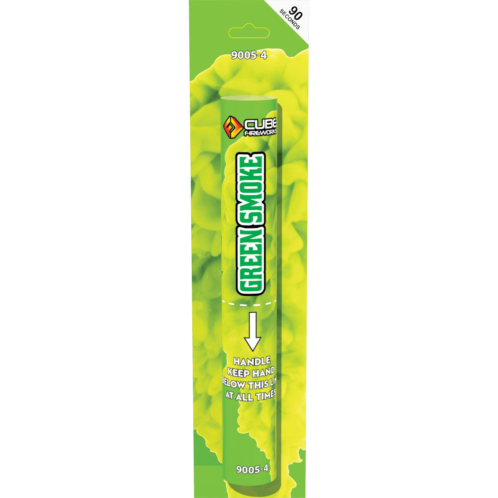 Green Handheld Smoke Flare