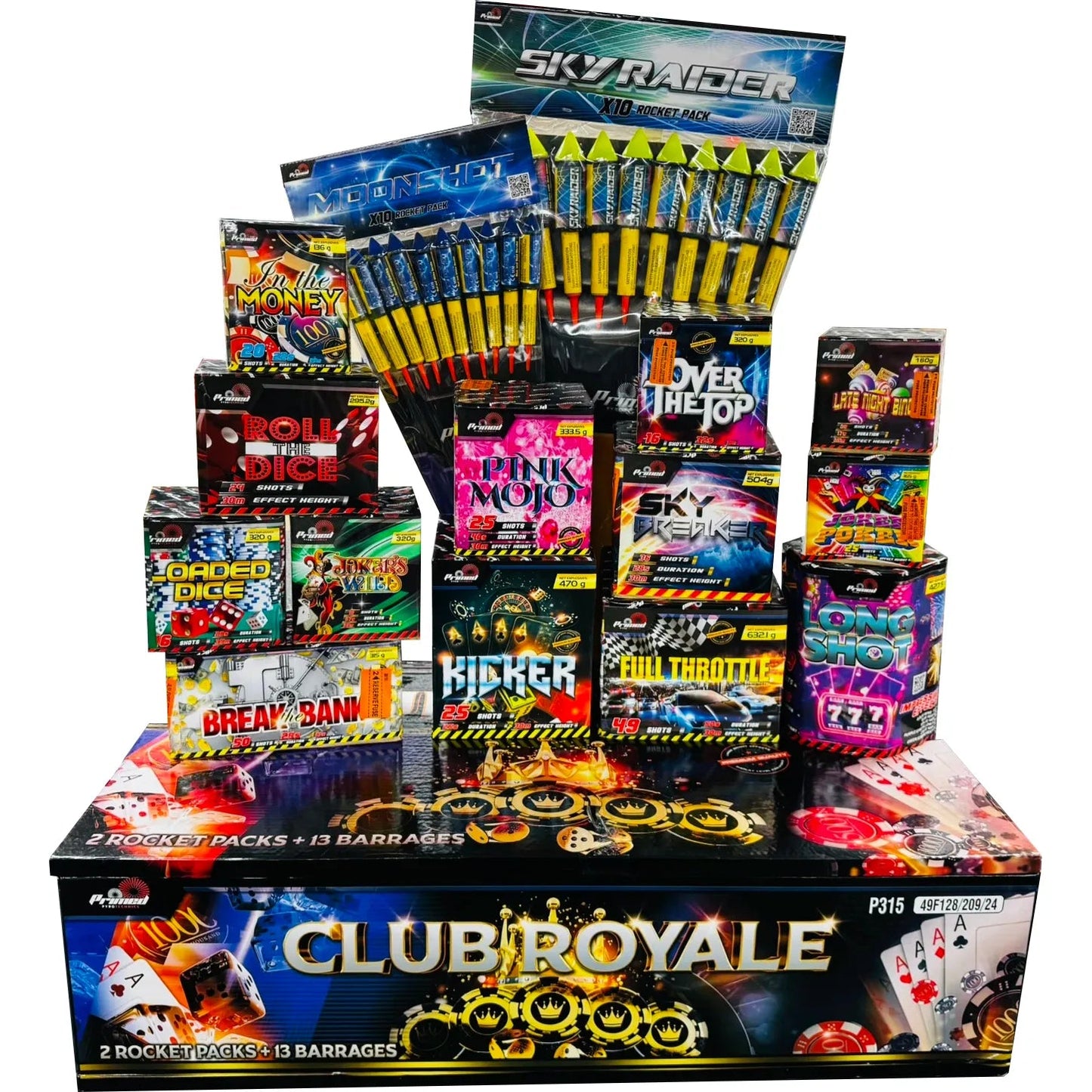 Club Royale Display Crate