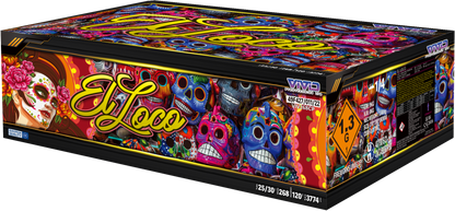 El Loco 268 Shot Compound Firework