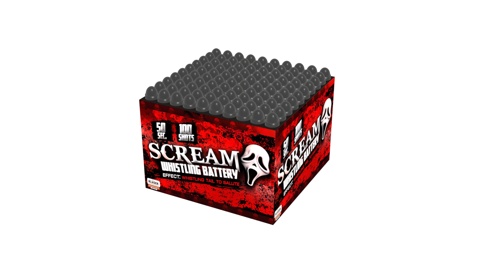 Scream 100 Shot missile battery – Discount Fireworks Hull