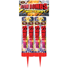 Atom Bombs Double Burst Roman Candles