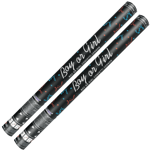 60cm Confetti Cannon Pink or Blue