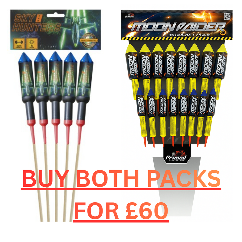 Sky Hunters & Moon Raider Rocket Bundle
