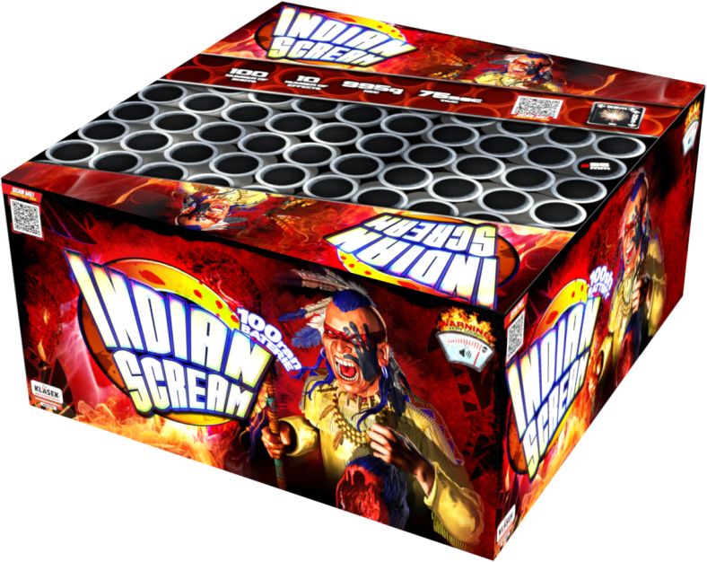 Indian Scream  100 Shot Barrage
