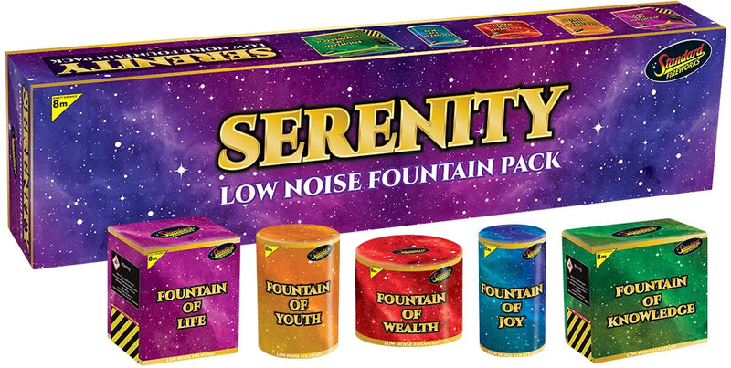 Serenity – Low Noise Fountain Pack