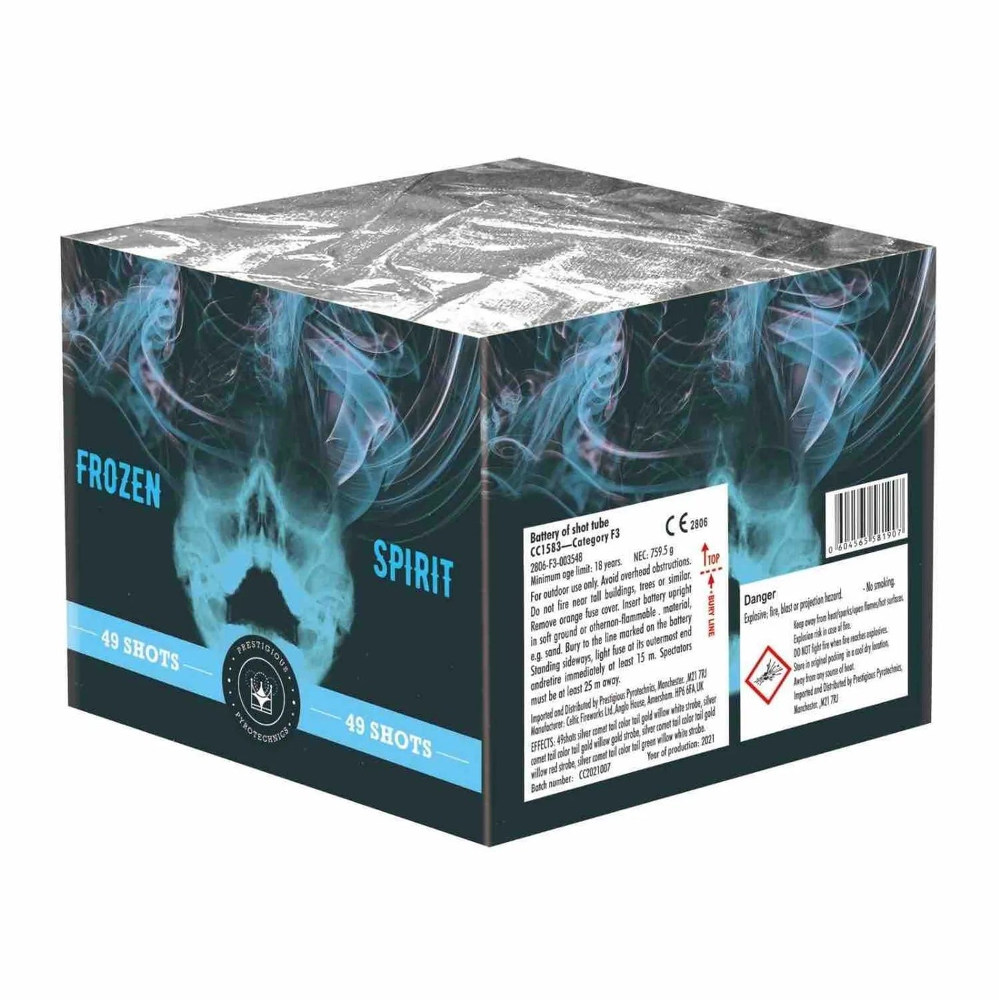 Frozen Spirit 49 Shot Barrage
