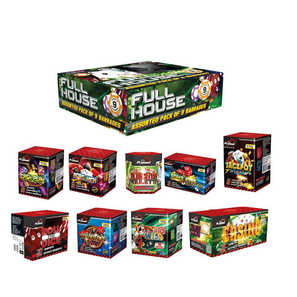 Full House 9 Piece Barrage Pack