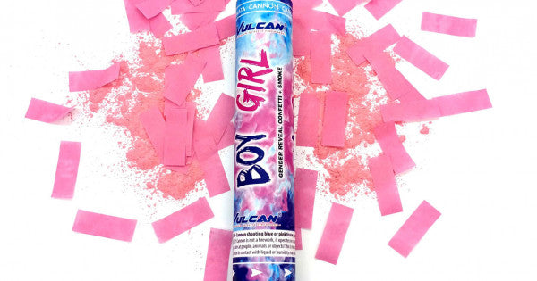 Gender Reveal Cannon 30cm Pink or Blue