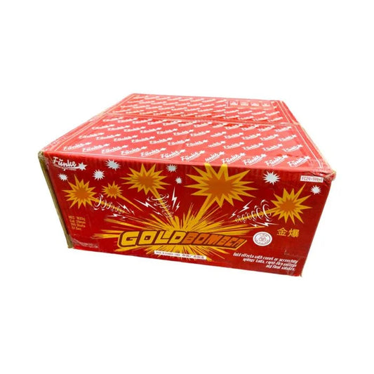 Gold Bomber 144 Shot 24mm Compound Firework