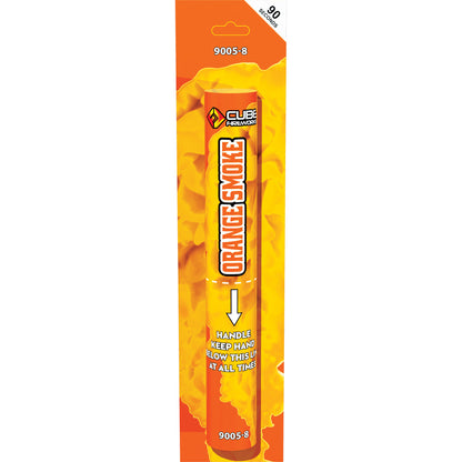 Orange Handheld Smoke Flare