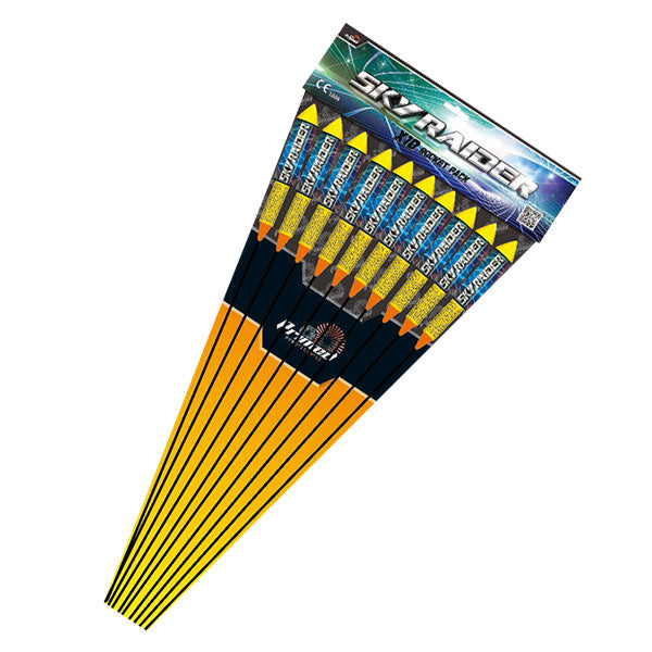 Sky Raider Rockets 10 Pack