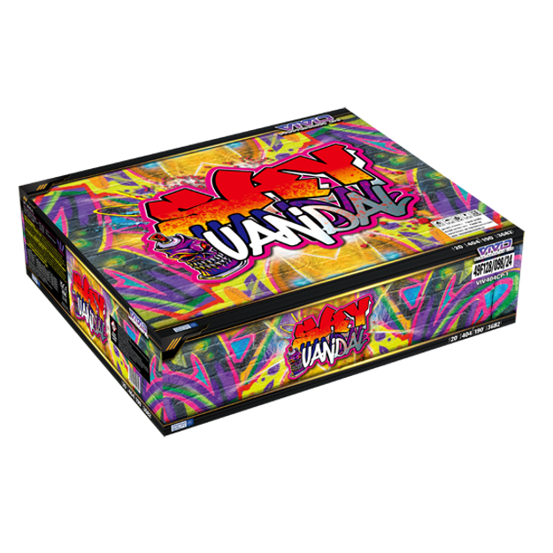 Sky Vandal 404 Shot Compound Firework