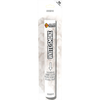 White Handheld Smoke Flare