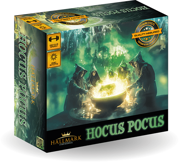 Hocus Pocus 230 Shot Compound Firework