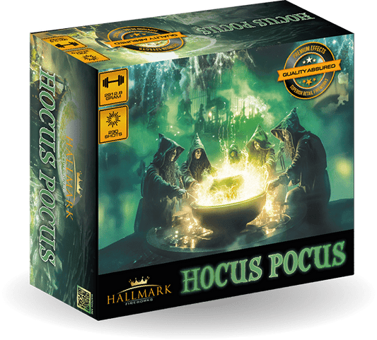 Hocus Pocus 230 Shot Compound Firework