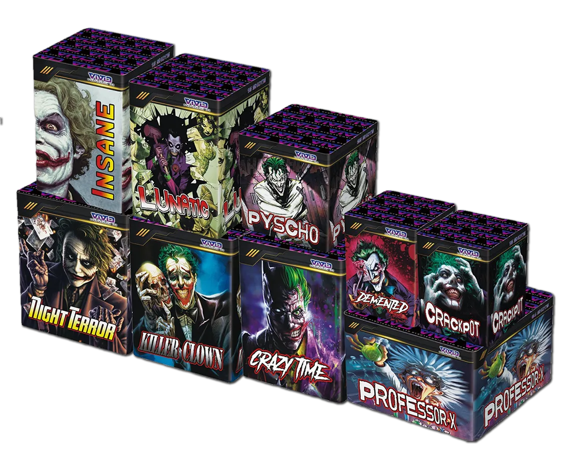 Asylum 9 Piece Barrage Pack